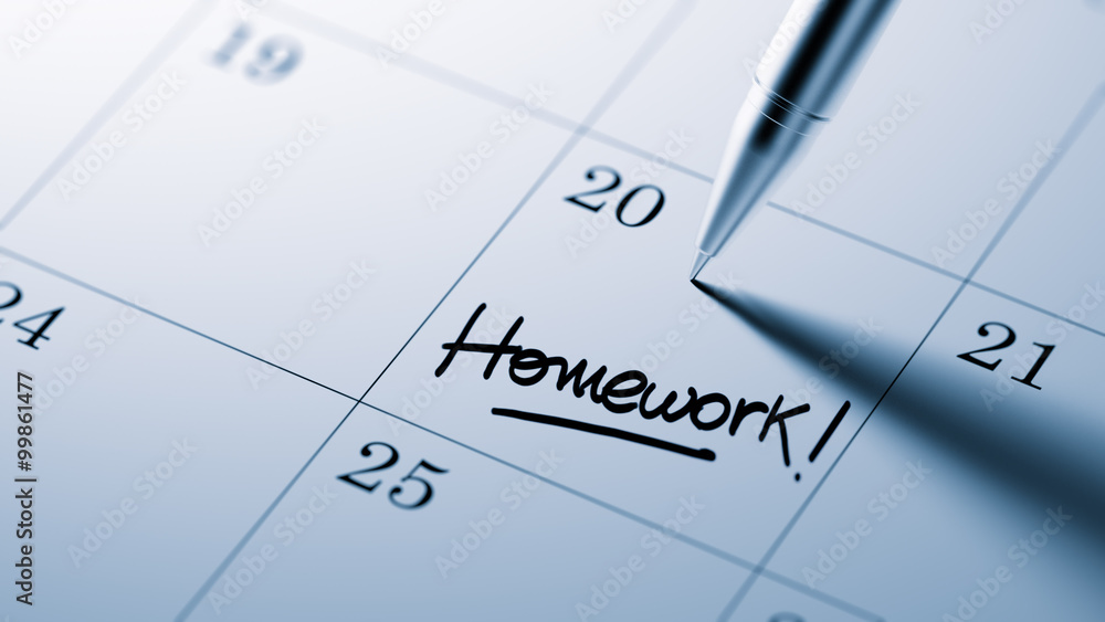 Closeup of a personal agenda setting an important date written w Closeup of a personal agenda setting an important date written w
