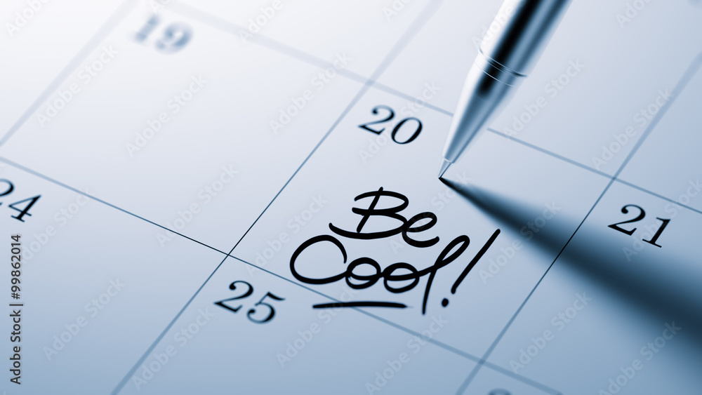 Closeup of a personal agenda setting an important date written w Closeup of a personal agenda setting an important date written w
