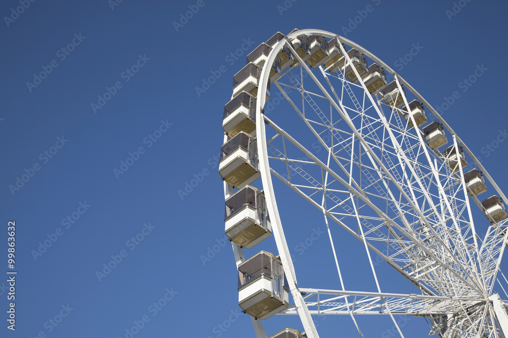 Big Wheel in Concorde Square in Paris, France