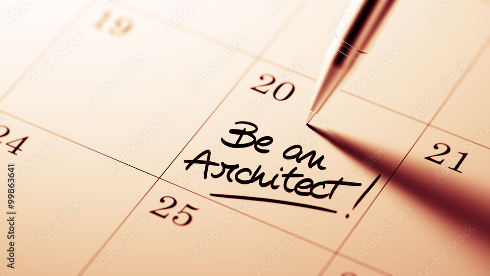 Closeup of a personal agenda setting an important date written w Closeup of a personal agenda setting an important date written w