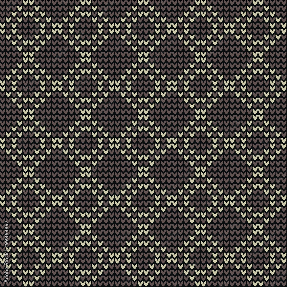 Knitted pattern. Abstract geometry Knitted pattern. Abstract geometry