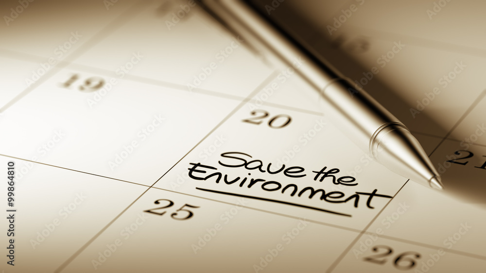 Closeup of a personal agenda setting an important date written w Closeup of a personal agenda setting an important date written w