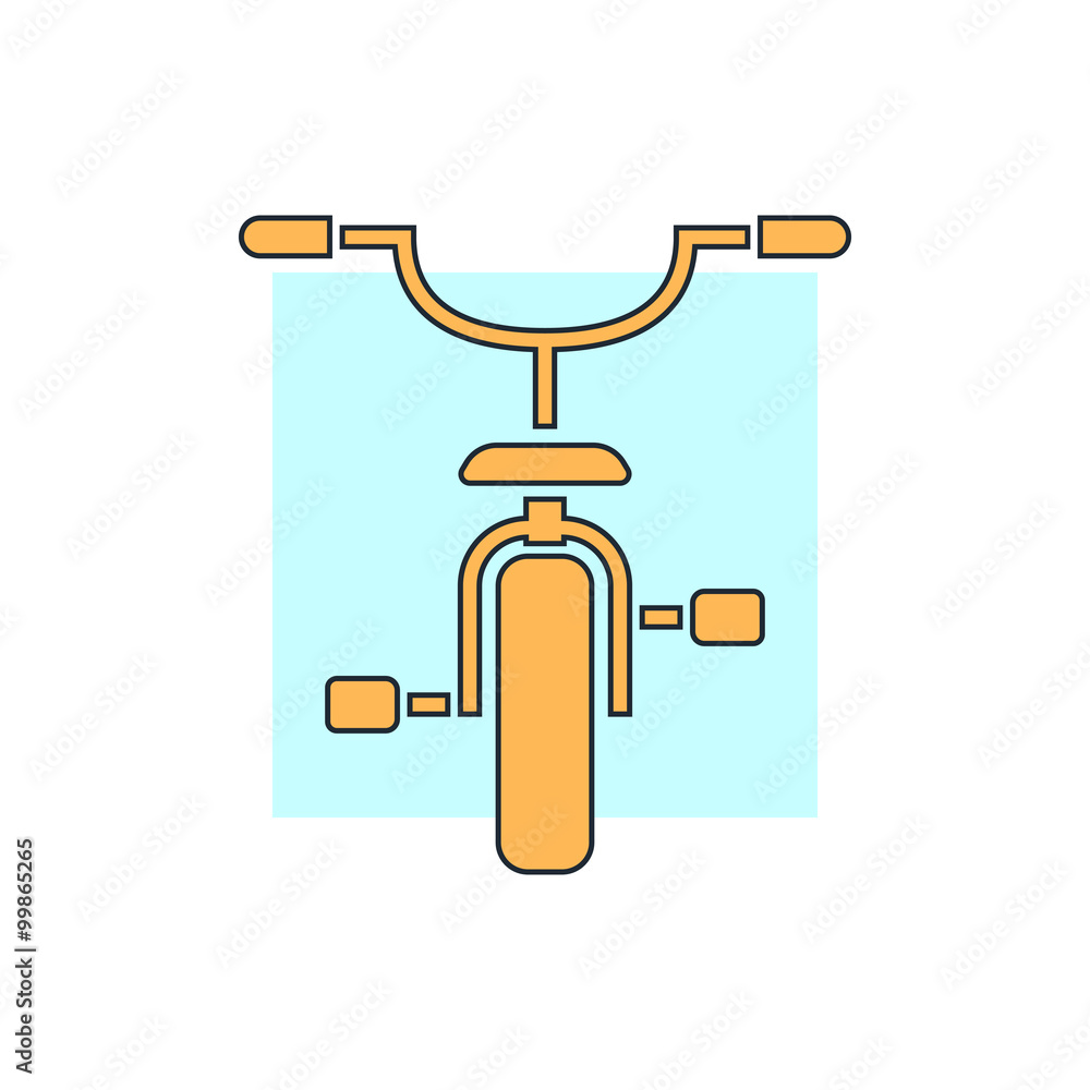 icon bicycle front icon bicycle front