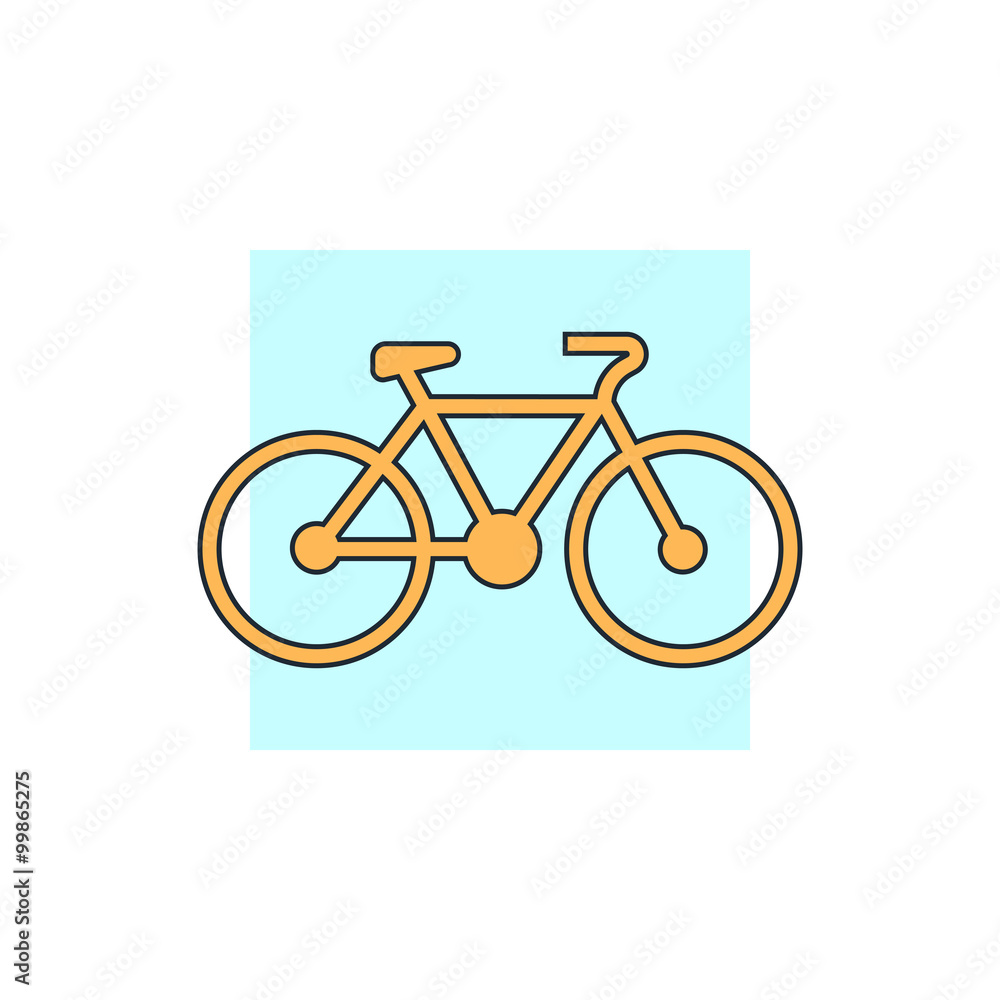 icon bicycle profile icon bicycle profile