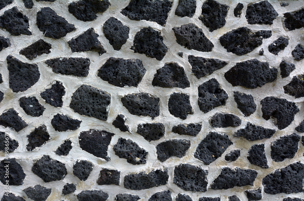 Mason stone wall Mason stone wall