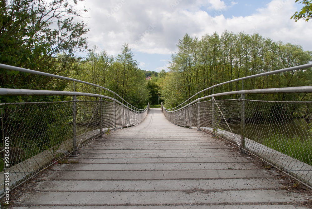 Obraz premium Der Weg in die Zukunft - auf und ab 