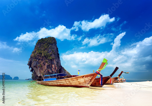 Tropical beach in Thailand