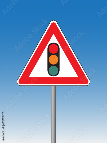 luminous signal device sign