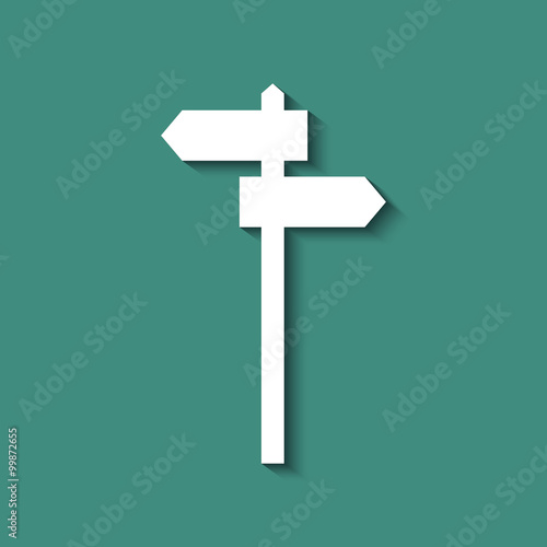 Logo pancarte. Randonnée.