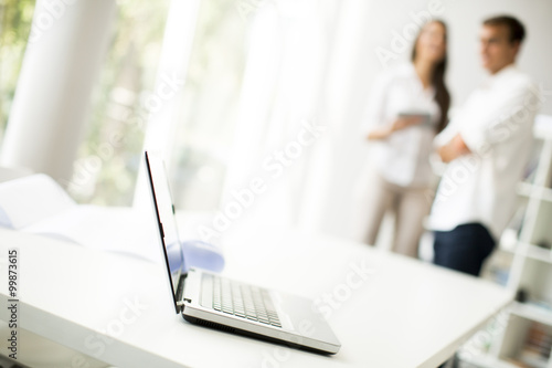 Young people in the office