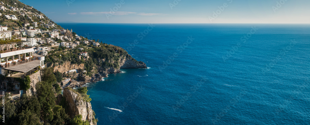Fototapeta premium Amalfi coast between Naples and Salerno. Italy