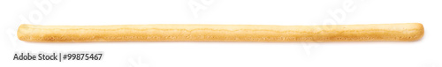 Single bread stick isolated photo
