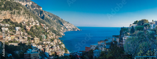 Fototapeta Naklejka Na Ścianę i Meble -  Amalfi coast between Naples and Salerno. Italy