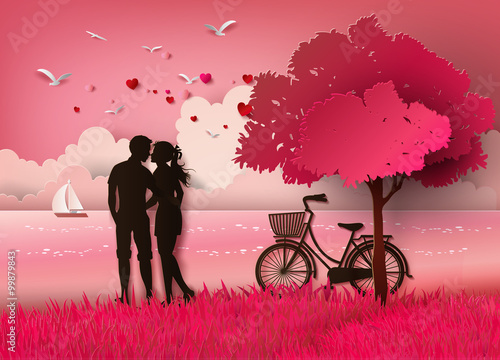 couple silhouette