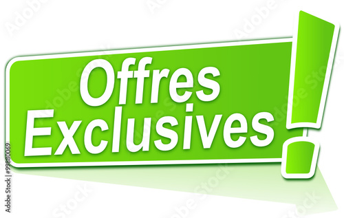 offres exclusives sur étiquette verte