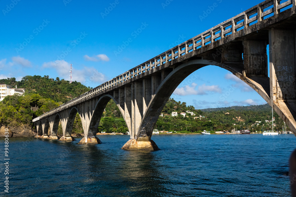 Bridge to Nowhere, Samana Bay, Dominican Republic Bridge to Nowhere, Samana Bay, Dominican Republic