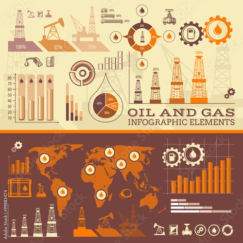 Oil and Gas infographic