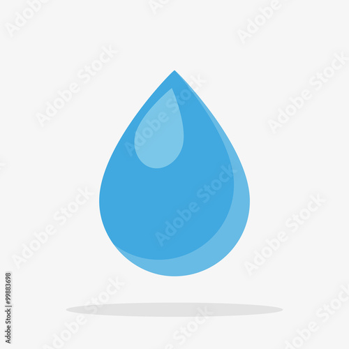 Drop Icon in Vector