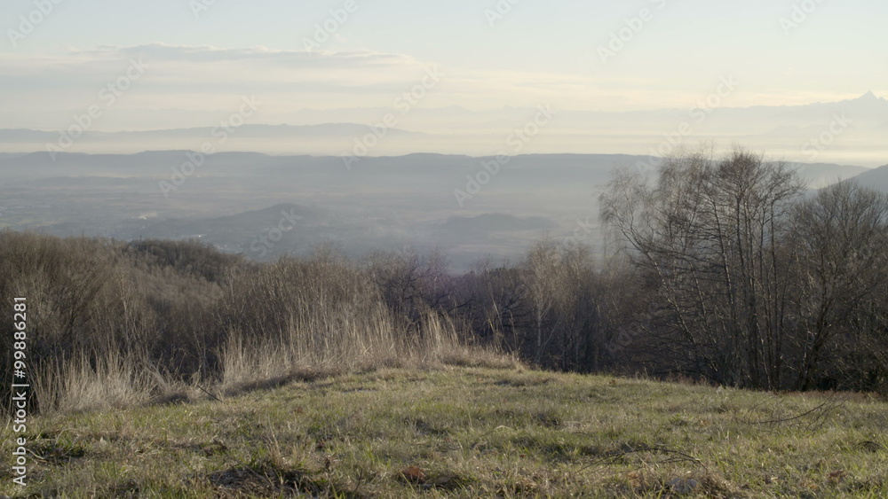 Mountain landscape at Andrate in Torino, Piemonte, Italy Mountain landscape at Andrate in Torino, Piemonte, Italy