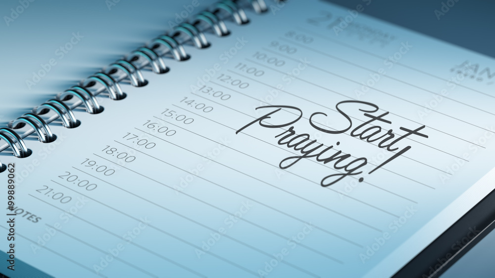 Closeup of a personal calendar setting an important date represe Closeup of a personal calendar setting an important date represe