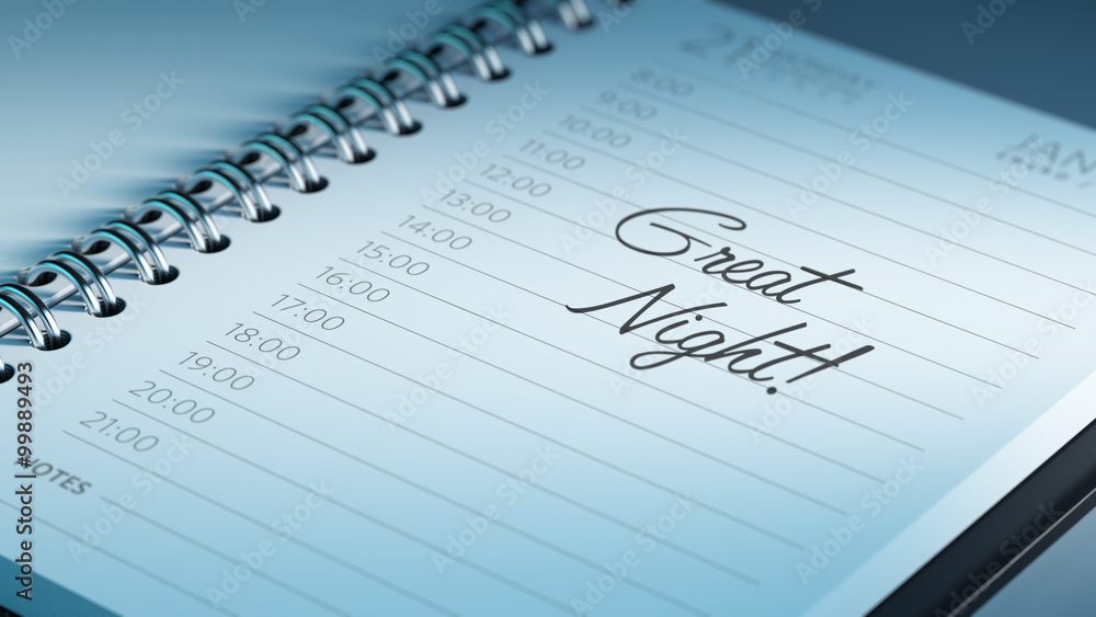Closeup of a personal calendar setting an important date represe Closeup of a personal calendar setting an important date represe