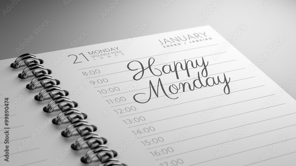 Closeup of a personal calendar setting an important date represe Closeup of a personal calendar setting an important date represe