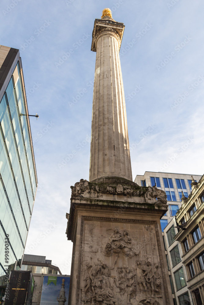 Fototapeta premium Winter in London's City