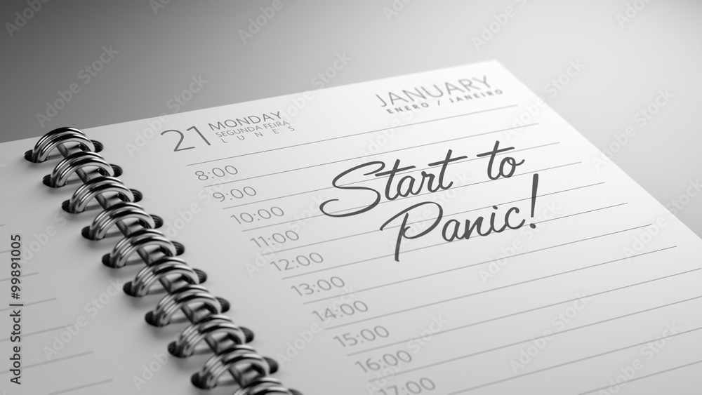Closeup of a personal calendar setting an important date represe Closeup of a personal calendar setting an important date represe