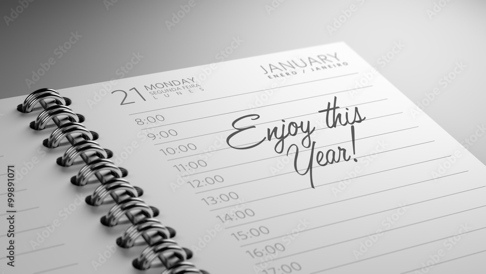Closeup of a personal calendar setting an important date represe Closeup of a personal calendar setting an important date represe