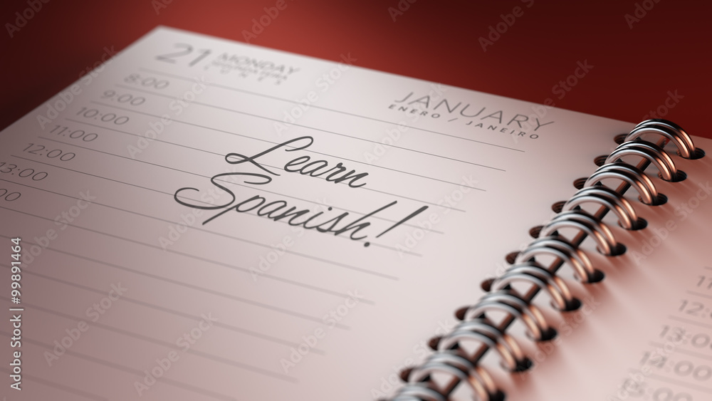 Closeup of a personal calendar setting an important date represe Closeup of a personal calendar setting an important date represe