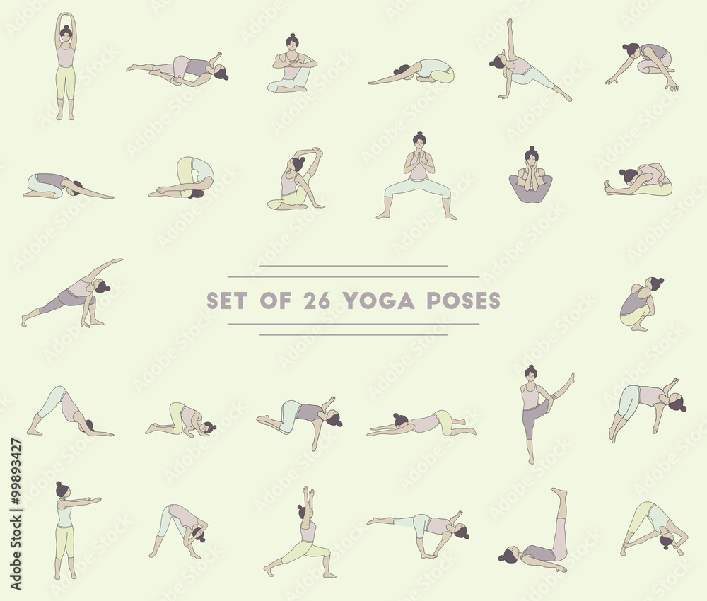 26 and 2 Yoga Poses for Beginners: A Comprehensive Guide | YogaFX Teacher  Training