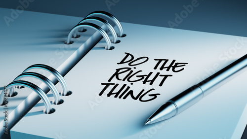 Vászonkép Closeup of a personal agenda setting an important date writing w