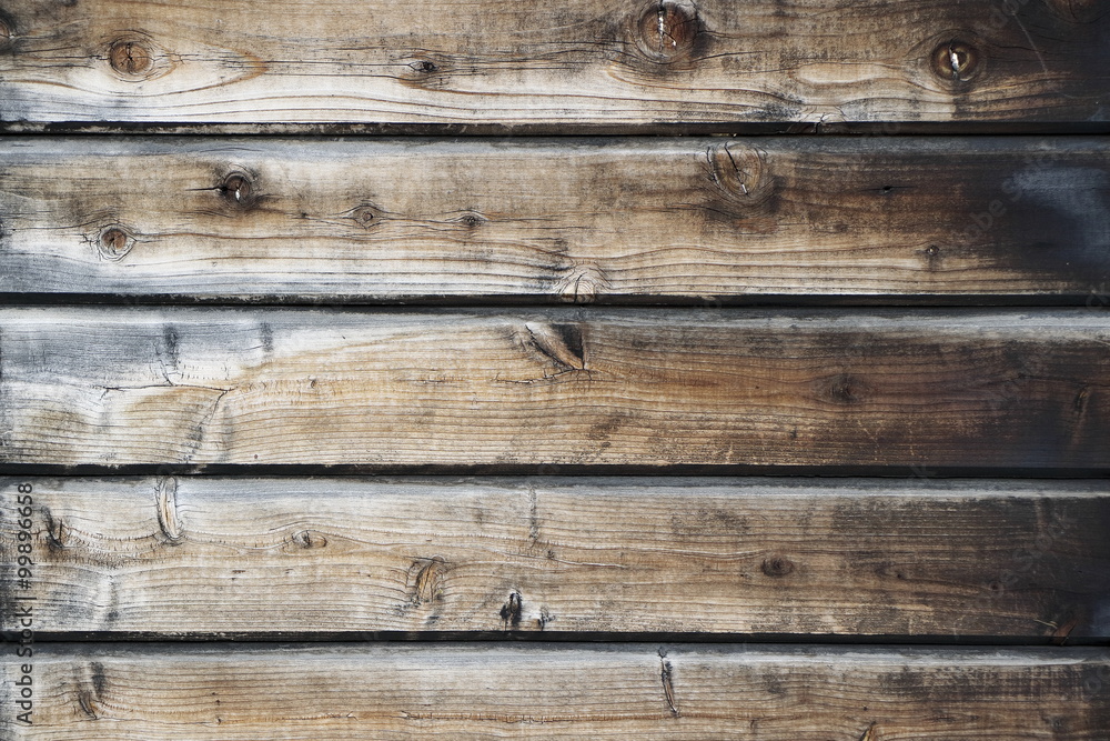 Obraz premium 木の板の背景 Wooden board texture background