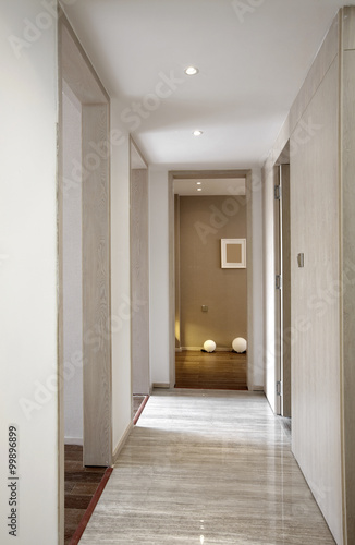  Elegant house interiors hallway 