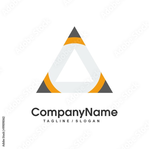 triangle vector logo icon