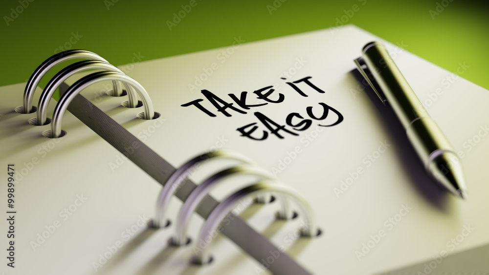 Closeup of a personal agenda setting an important date writing w