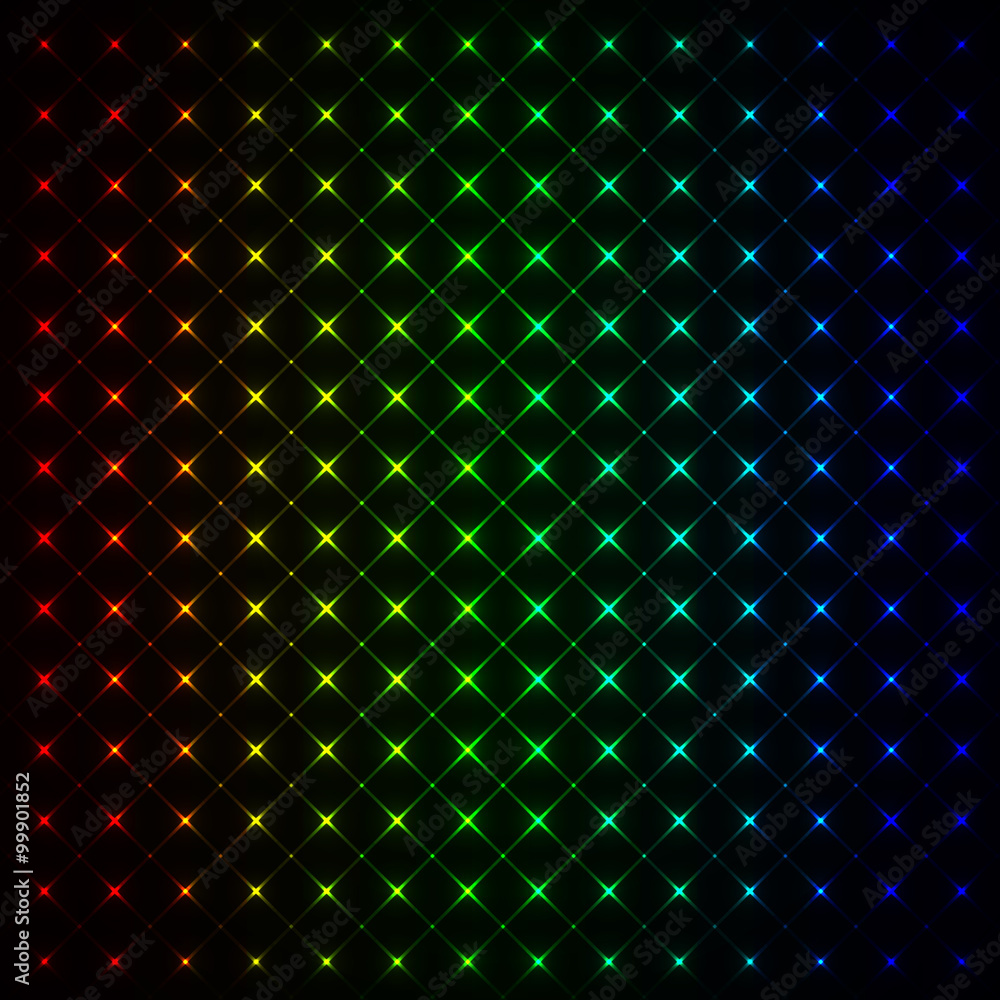 Lights abstract shape on dark background Lights abstract shape on dark background