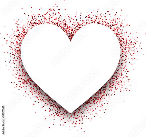 Valentine's love card.
