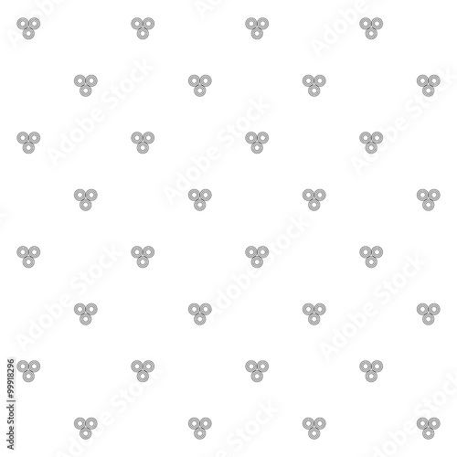 Seamless decorative vector background with abstract geometric pattern