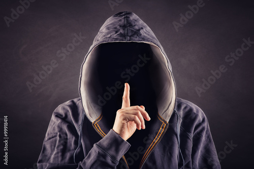 Bild auf Leinwand anonymous