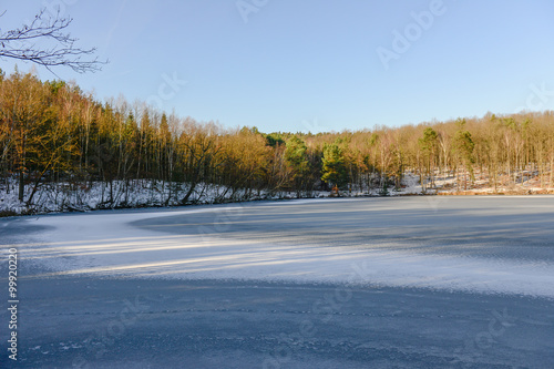 Winterlandschaft am Lienewitzsee