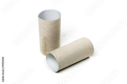 Empty paper roll