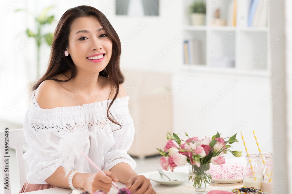 Planning sweet buffet