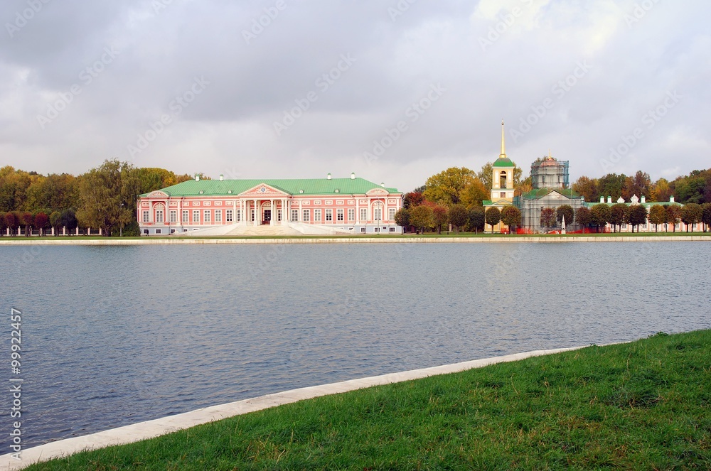 Kuskovo park in Moscow.