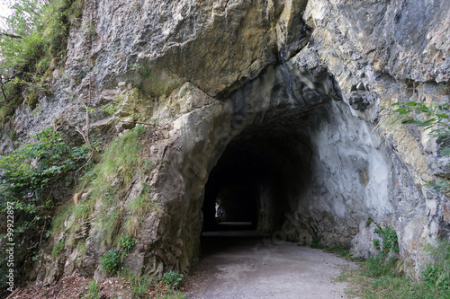 Entrance of tunel