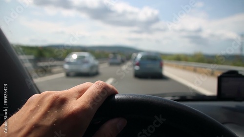 Wallpaper Mural Holiday traffic jam on the highway POV Torontodigital.ca