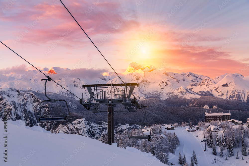 Ski center of Vogel