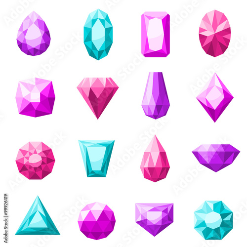 Jewels Icons Set