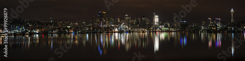 Seattle Skyline in Panorama