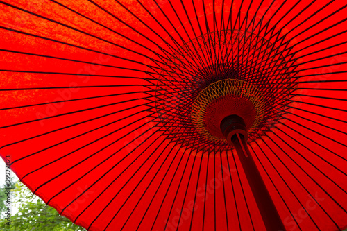 Traditional Red umbrella